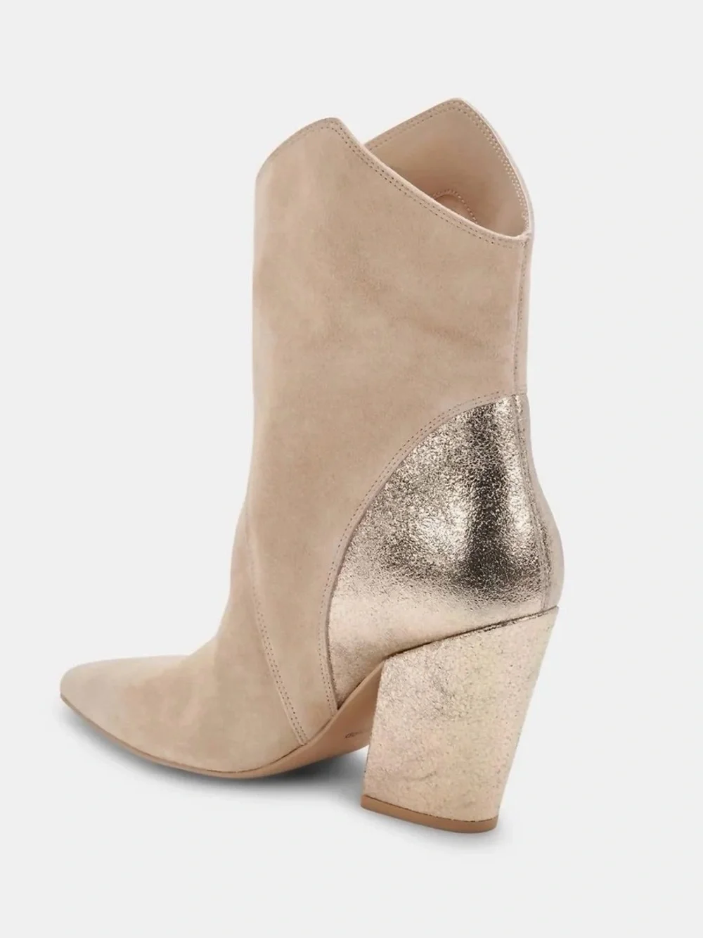 Dolce Vita Nestly Suede Pointed Toe Booties Size 9